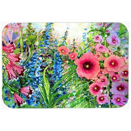 Carolines Treasures PJC1107LCB Easter Garden Springtime Flowers Glass Cutting Board, Large PJC1107LCB